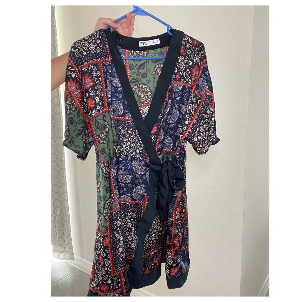 Satin Zara dress